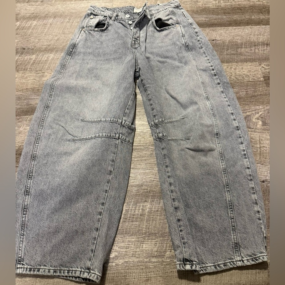We The Free Charcoal Denim Pants